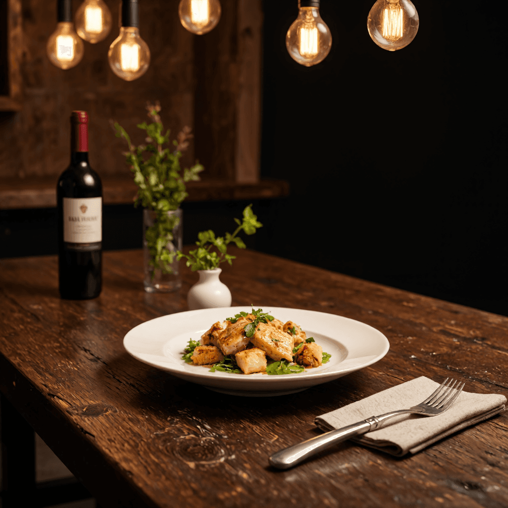 product photography of Gourmet Culinary Dish