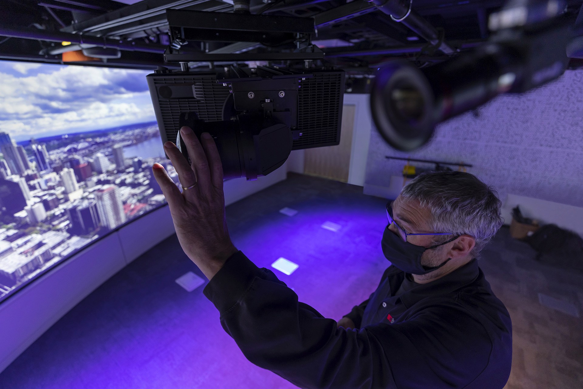 installation with safety protocols