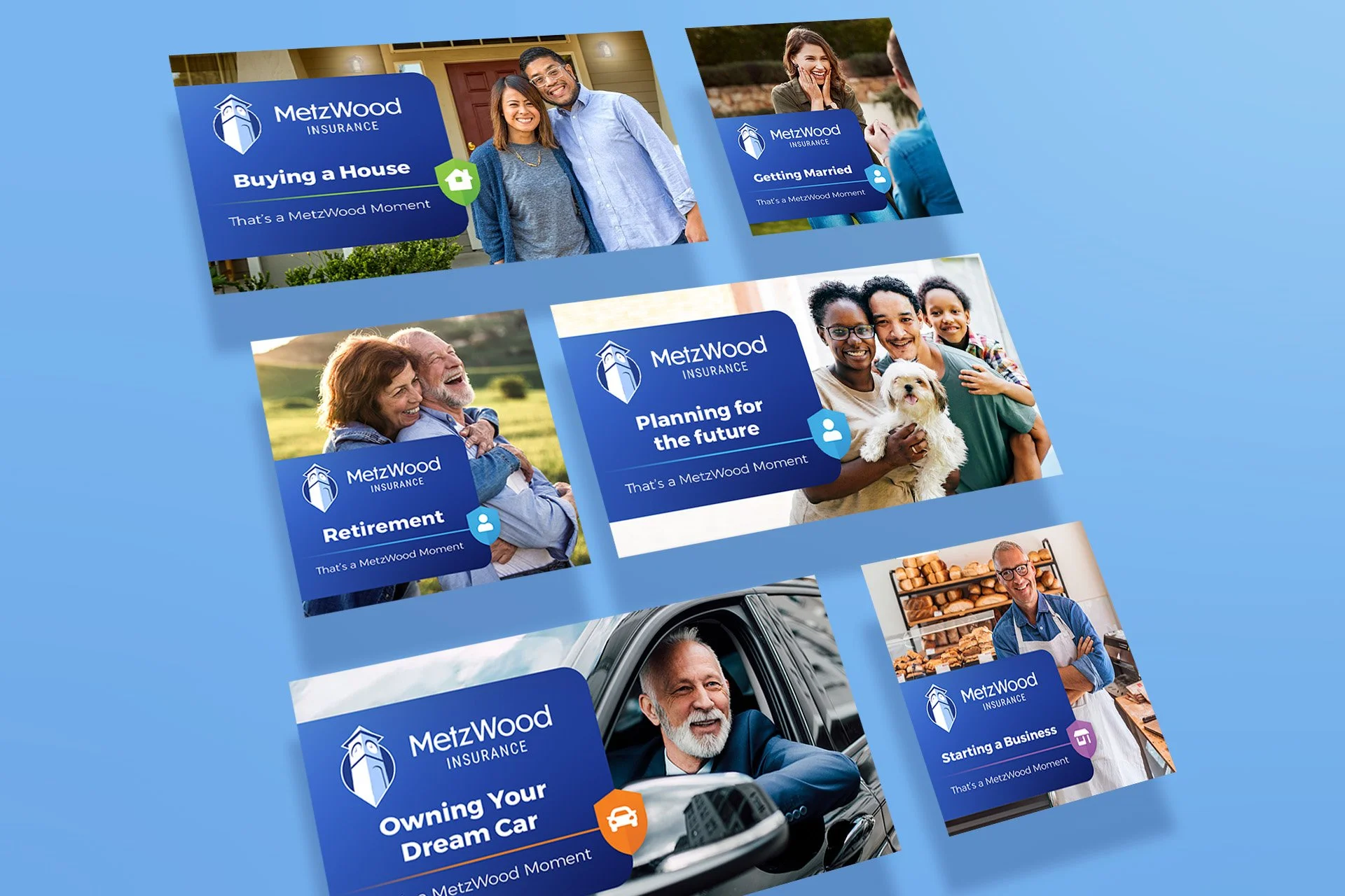 Digital marketing assets for social media to bolster brand presence and extend reach