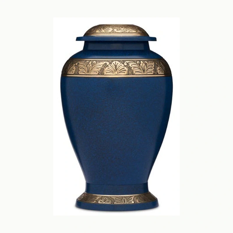 Embassy Blue Grey Urn — original supplier catalogue image