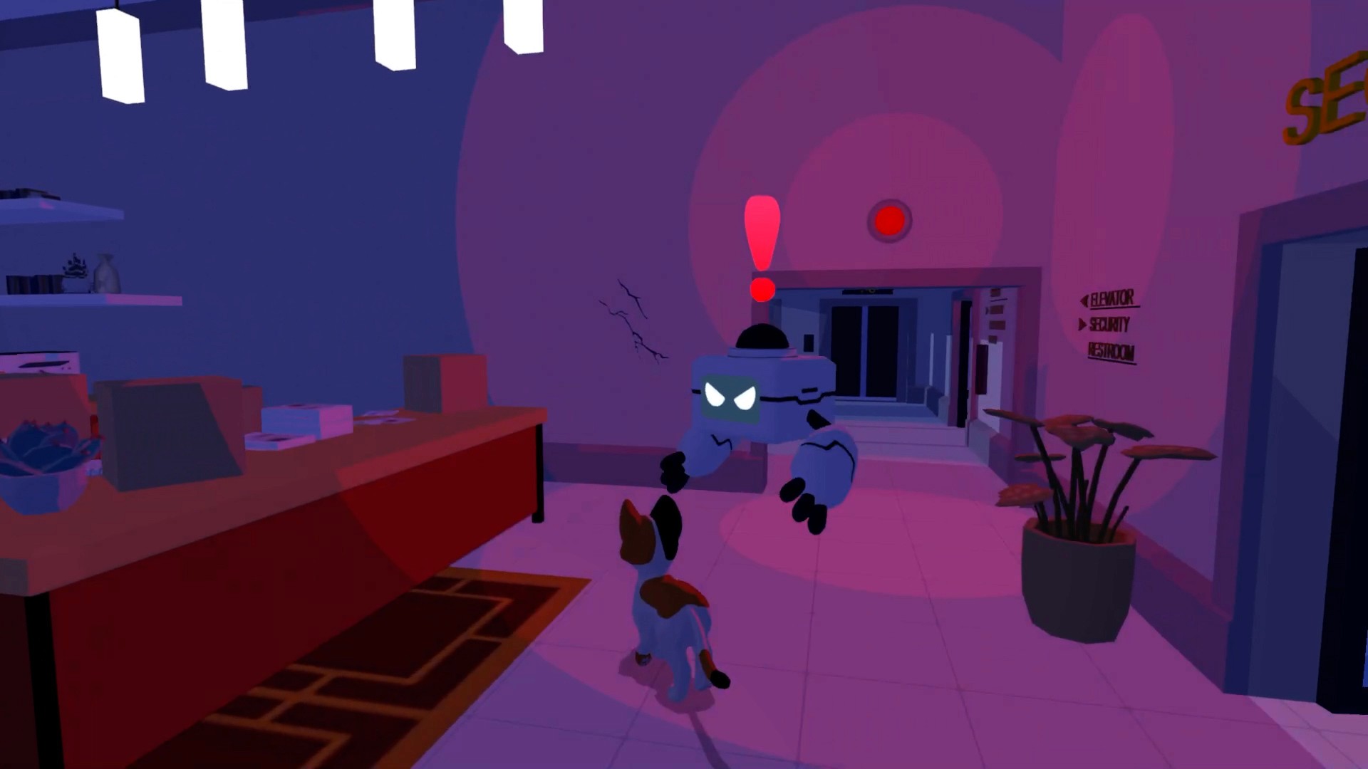 Cat Secretary is caught by a Grabby Bot