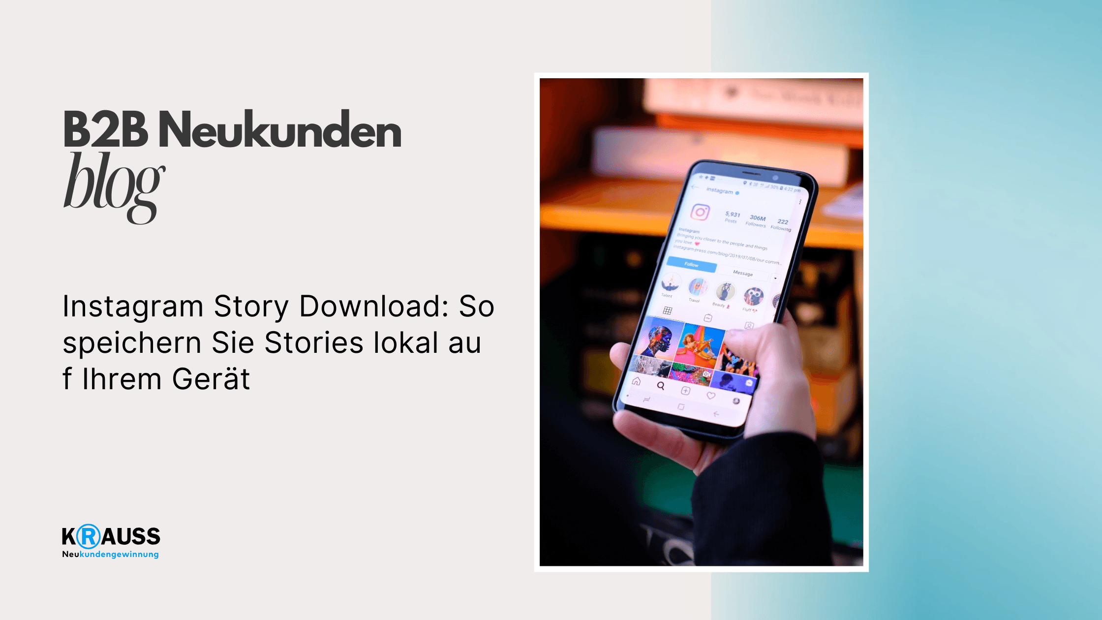 Instagram Story Download: So speichern Sie Stories lokal auf Ihrem Gerät