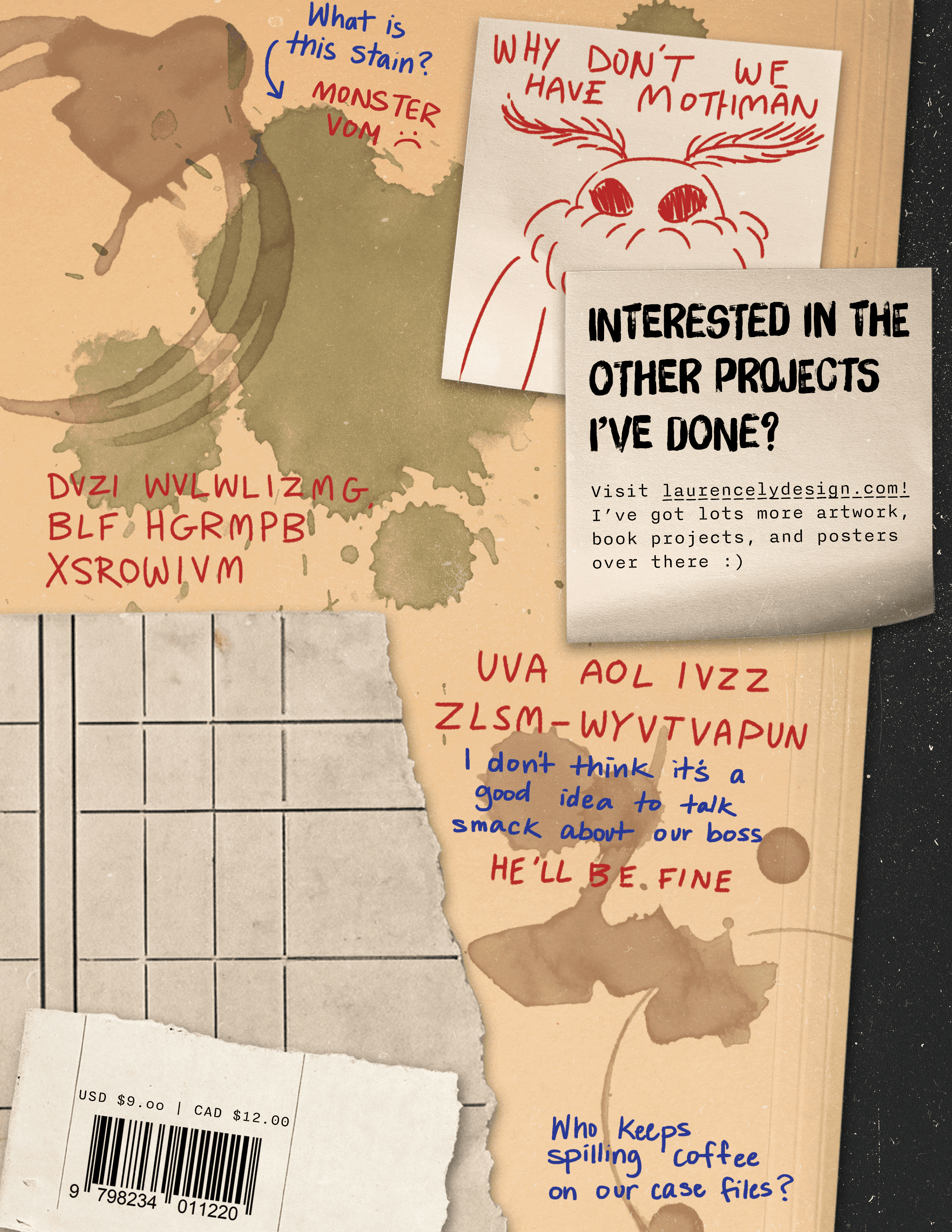 Front and back cover of the magazine