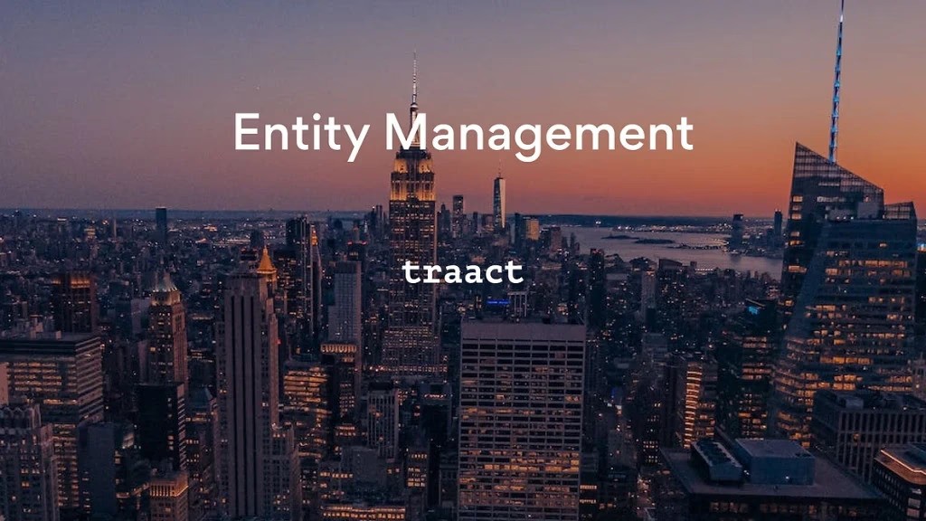 entity management