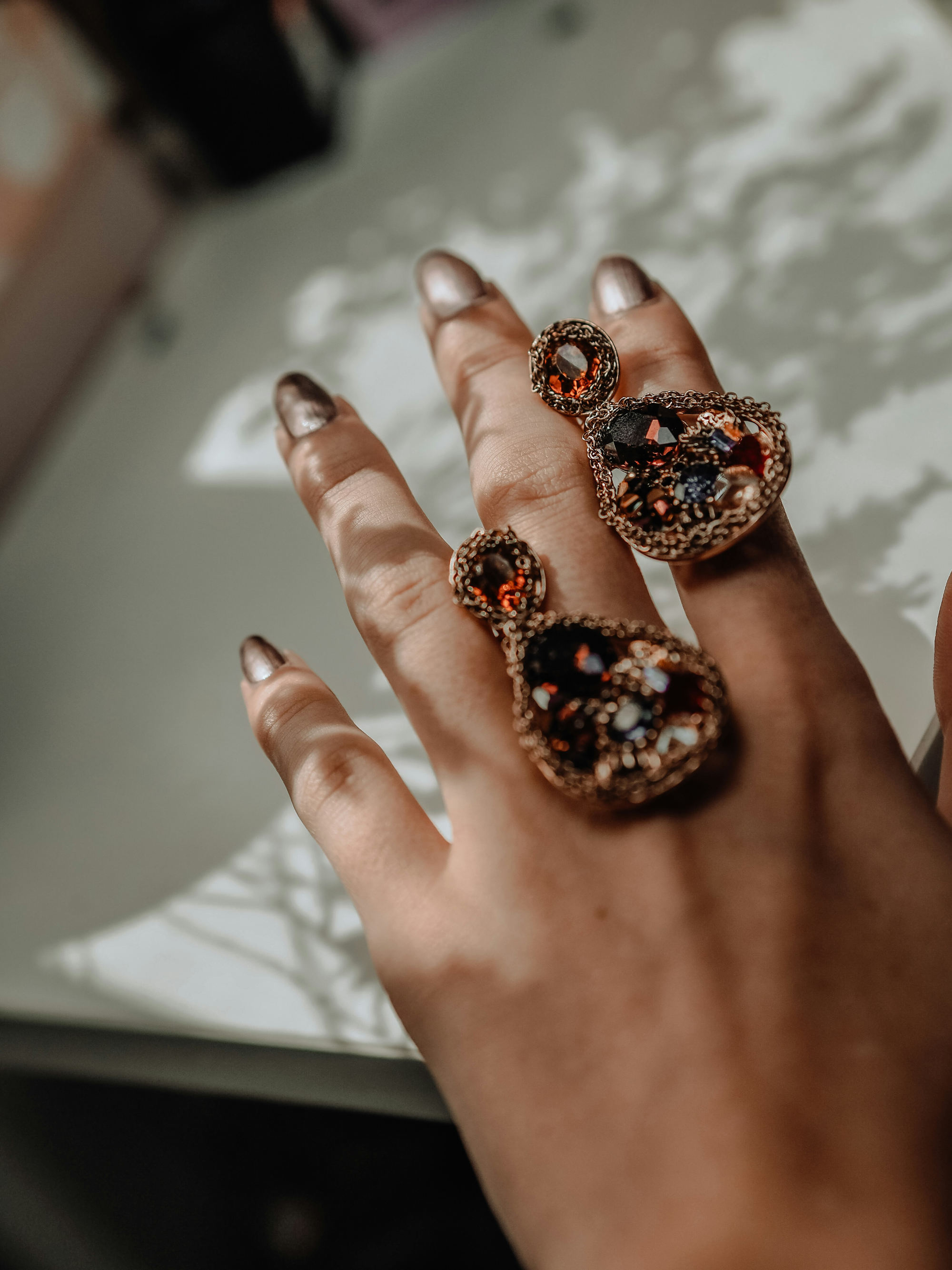 Editorial photo of jewelry