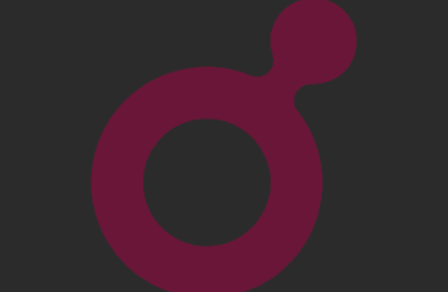 Fresco logo dark red