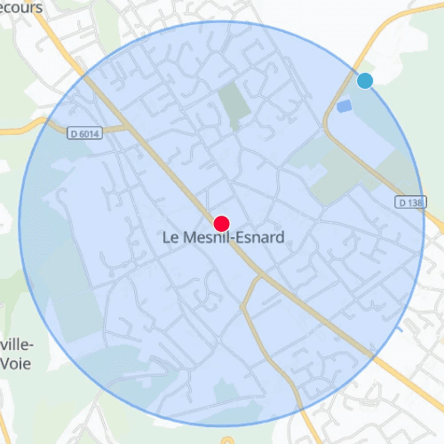 Carte Mesnil Esnard