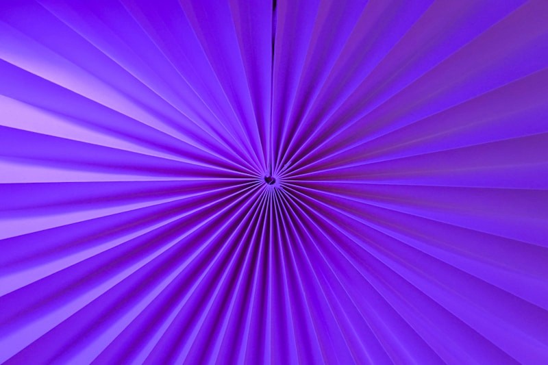 Radiant purple energy burst