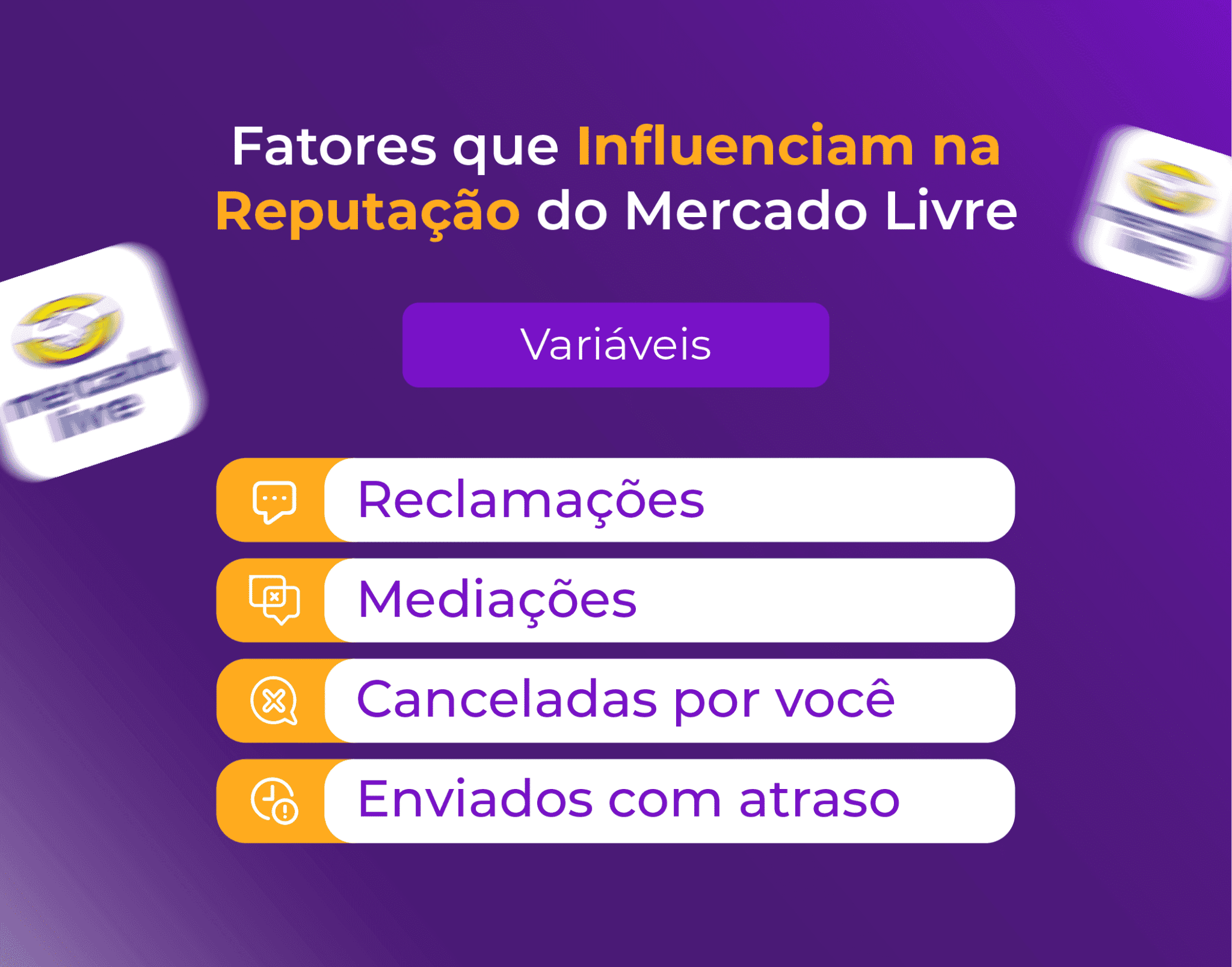 São diversos os fatores que influenciam a reputação da sua Loja no Mercado Livre e te aproximam ou afastam do selo MercadoLíder Platinum