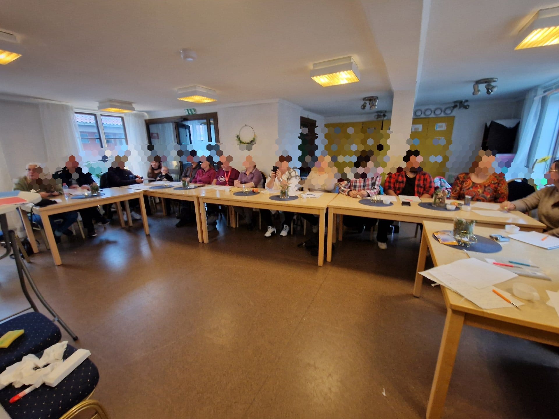 En bild från Vinternatts volontärmöte