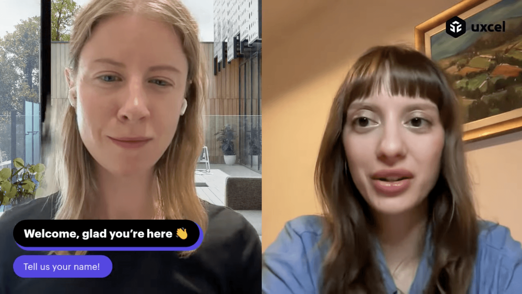 Q&A session at conference