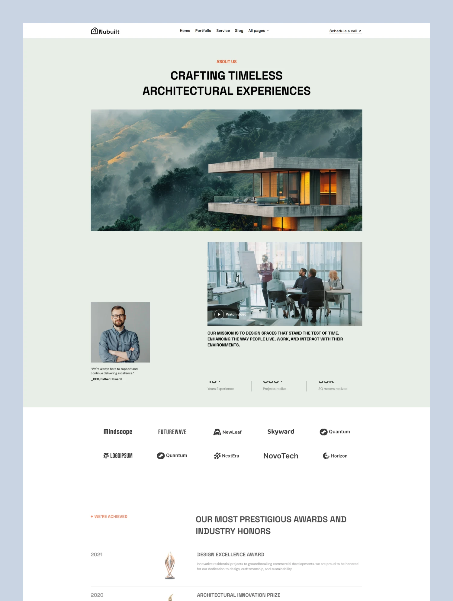 Event Website Template