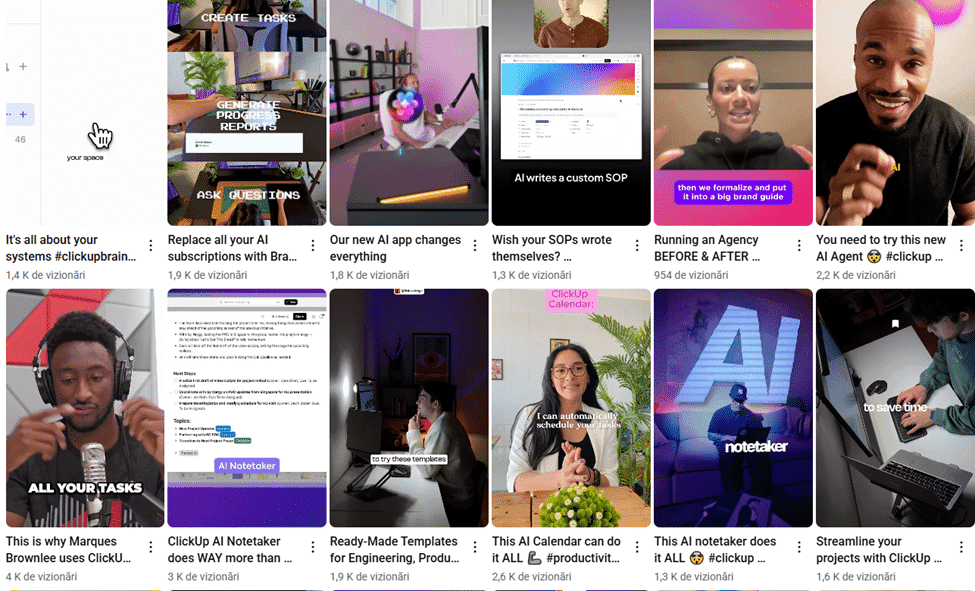 Marketing Spotlight: ClickUp Marketing Strategy Social Media Strategy