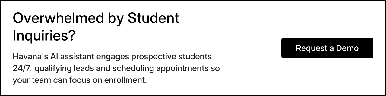 Overwhelmed by Student Inquiries?