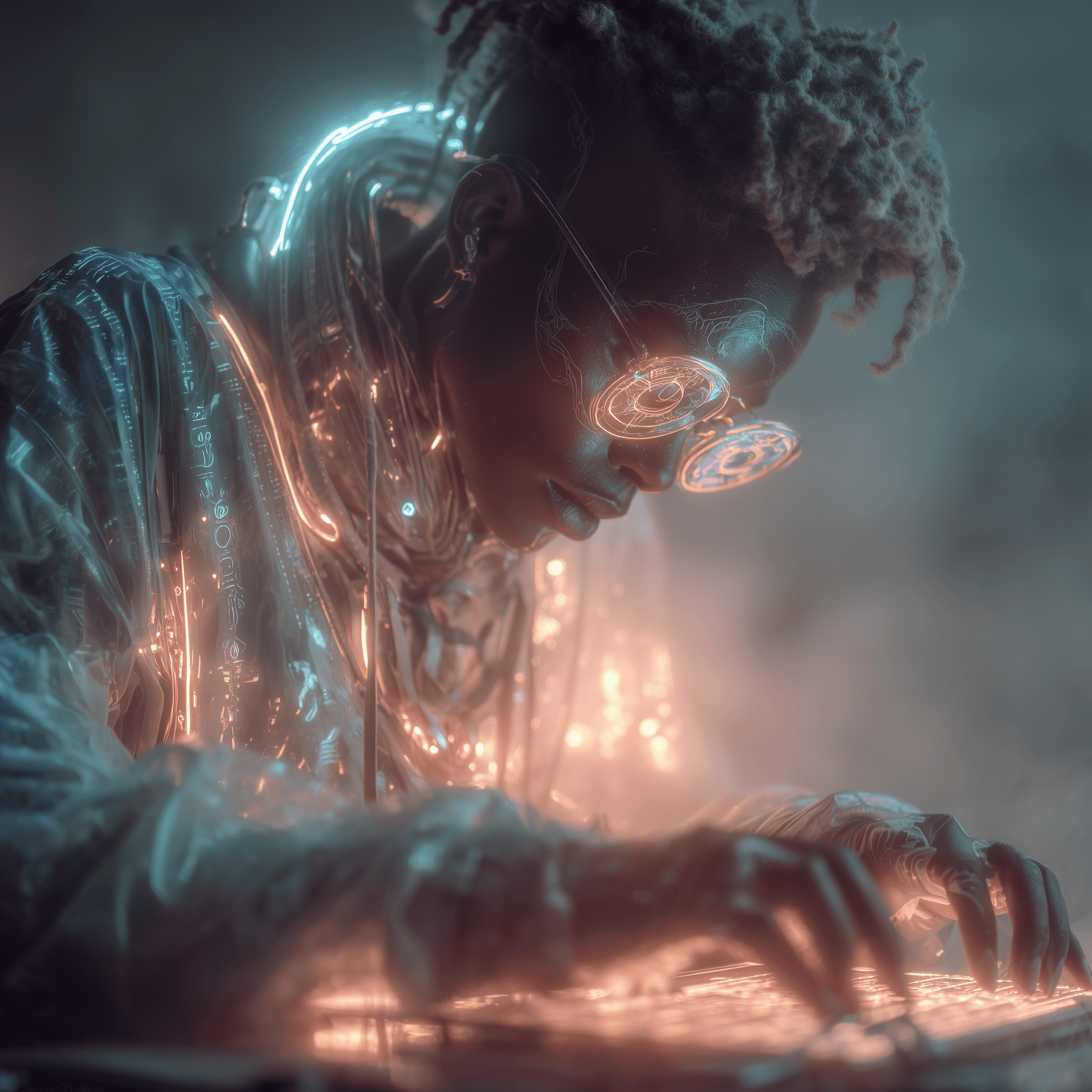 An abstract shape that representative of Art Direction