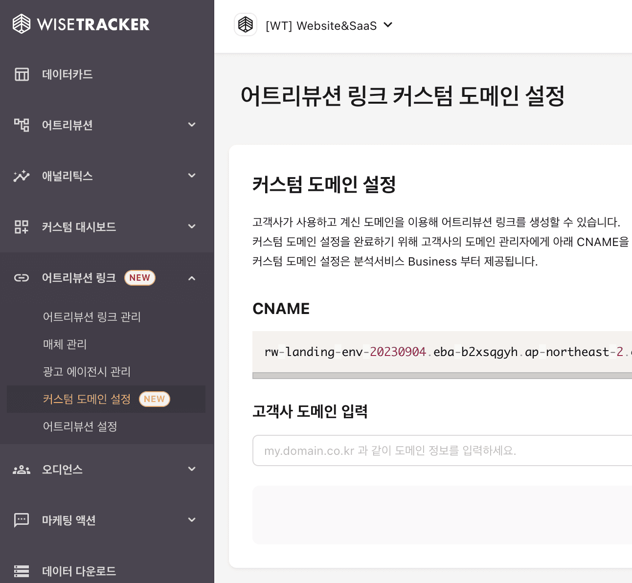 커스텀 도메인과 브랜드 링크를 통한 브랜드 인지도 강화