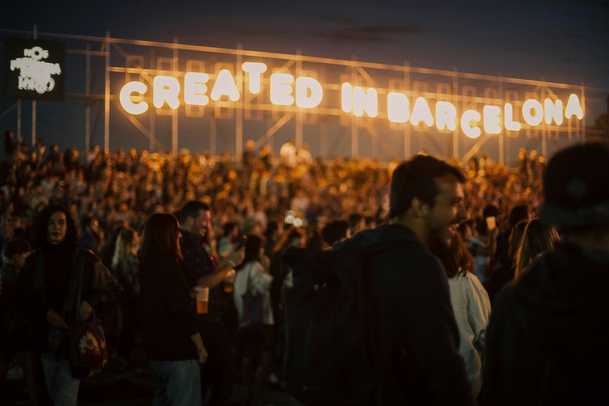 a crowd of people at a concert