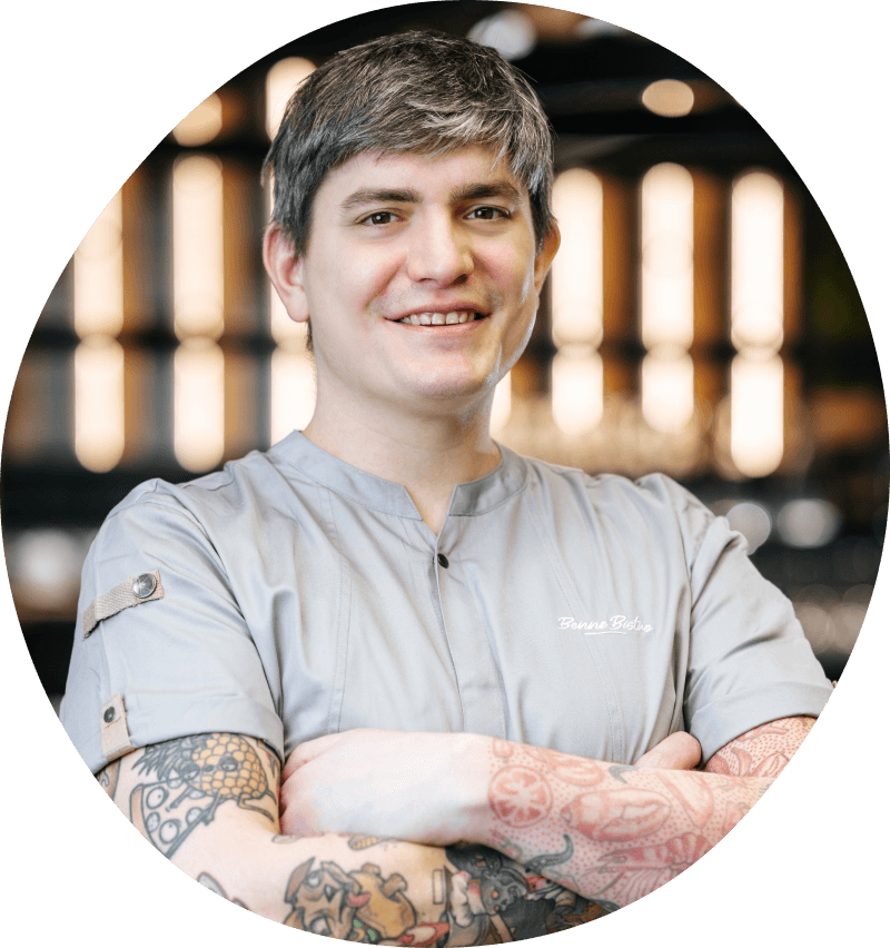 Martin – šéfkuchař restaurace Benne Bistro.