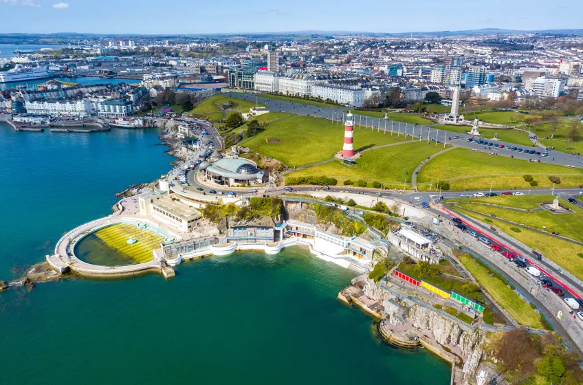 Plymouth local area, where Booking Hub arranges defence and engineering accommodation for specialist teams.