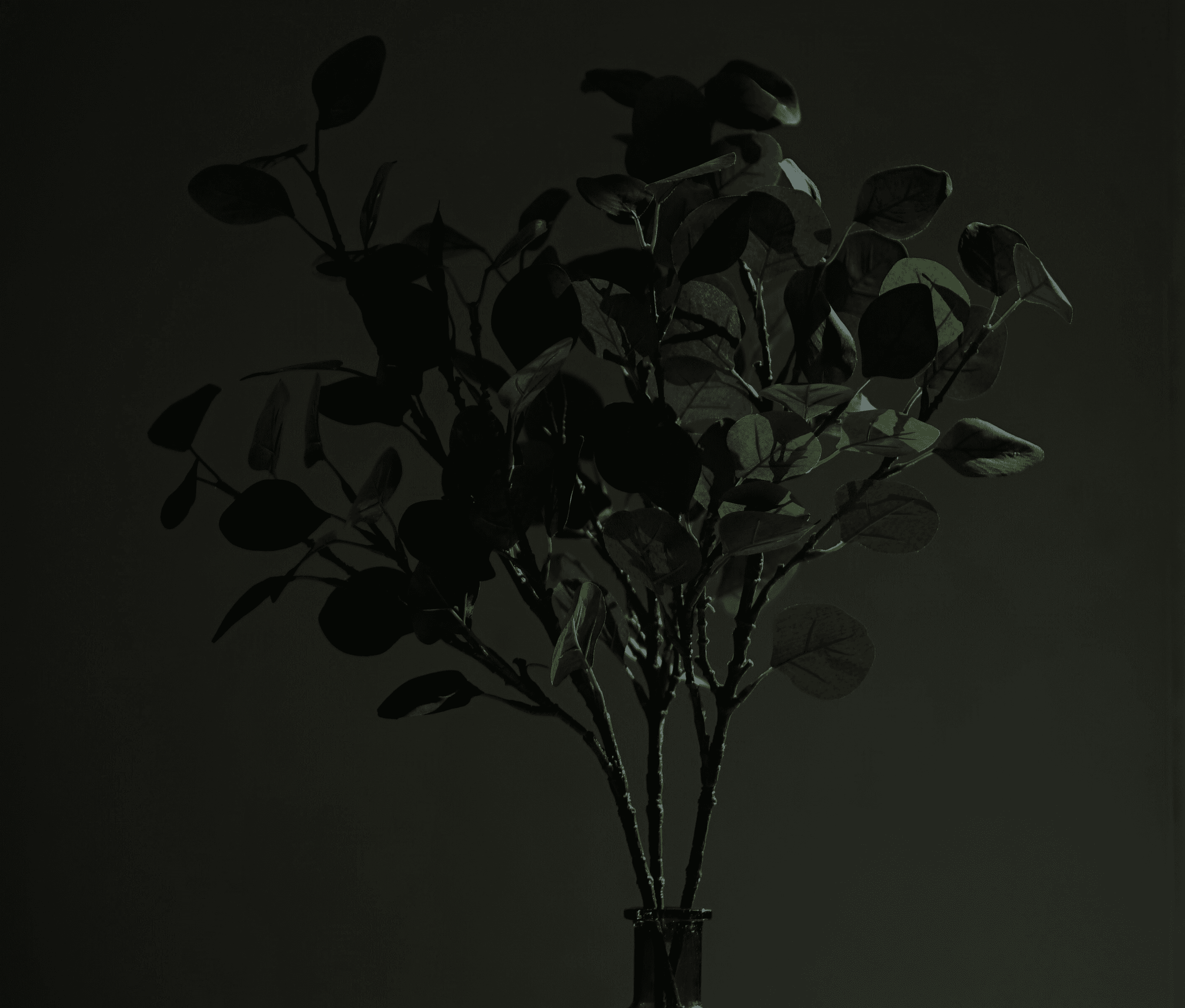 The image features a stylized figure with a unique, abstract design. The main subject appears to be a humanoid form with a wooden texture, wearing a blue robe.