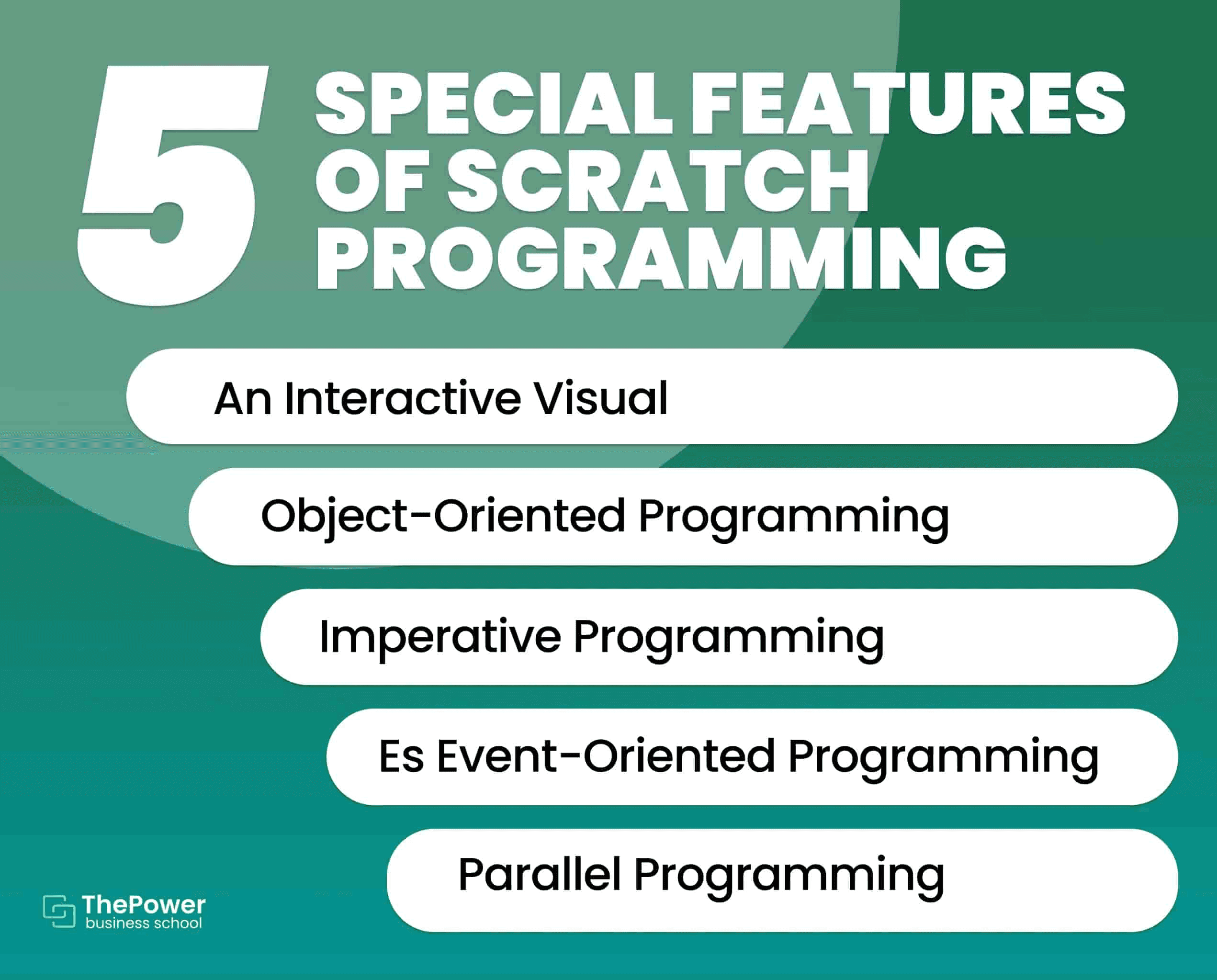 Special features of Scratch programming