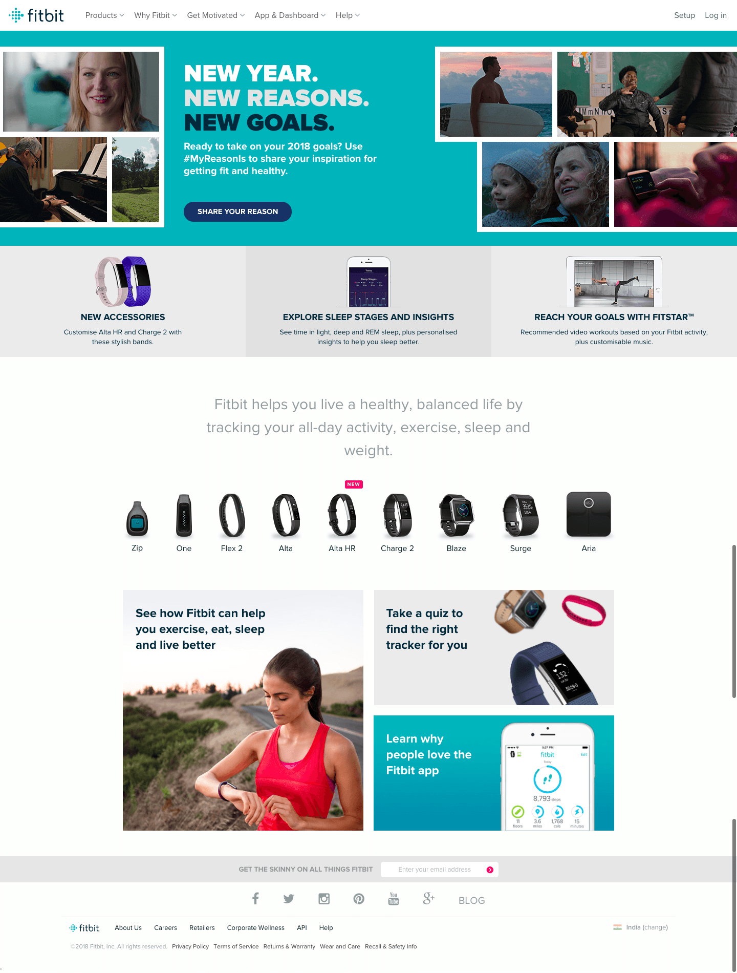 Fitbit Official Site for Activity Trackers and More