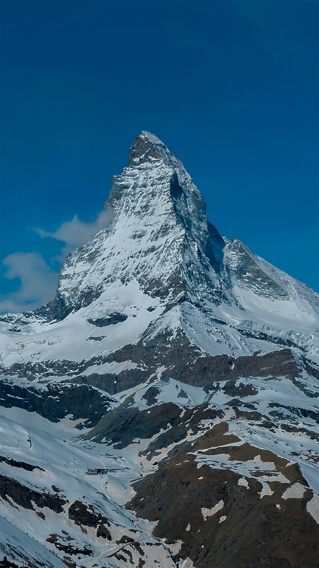 Panoramic picture of the Matterhorn WPC symbol