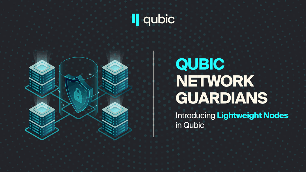 Qubic Network Guardians: A New Incentive System for Decentralized Node Operation