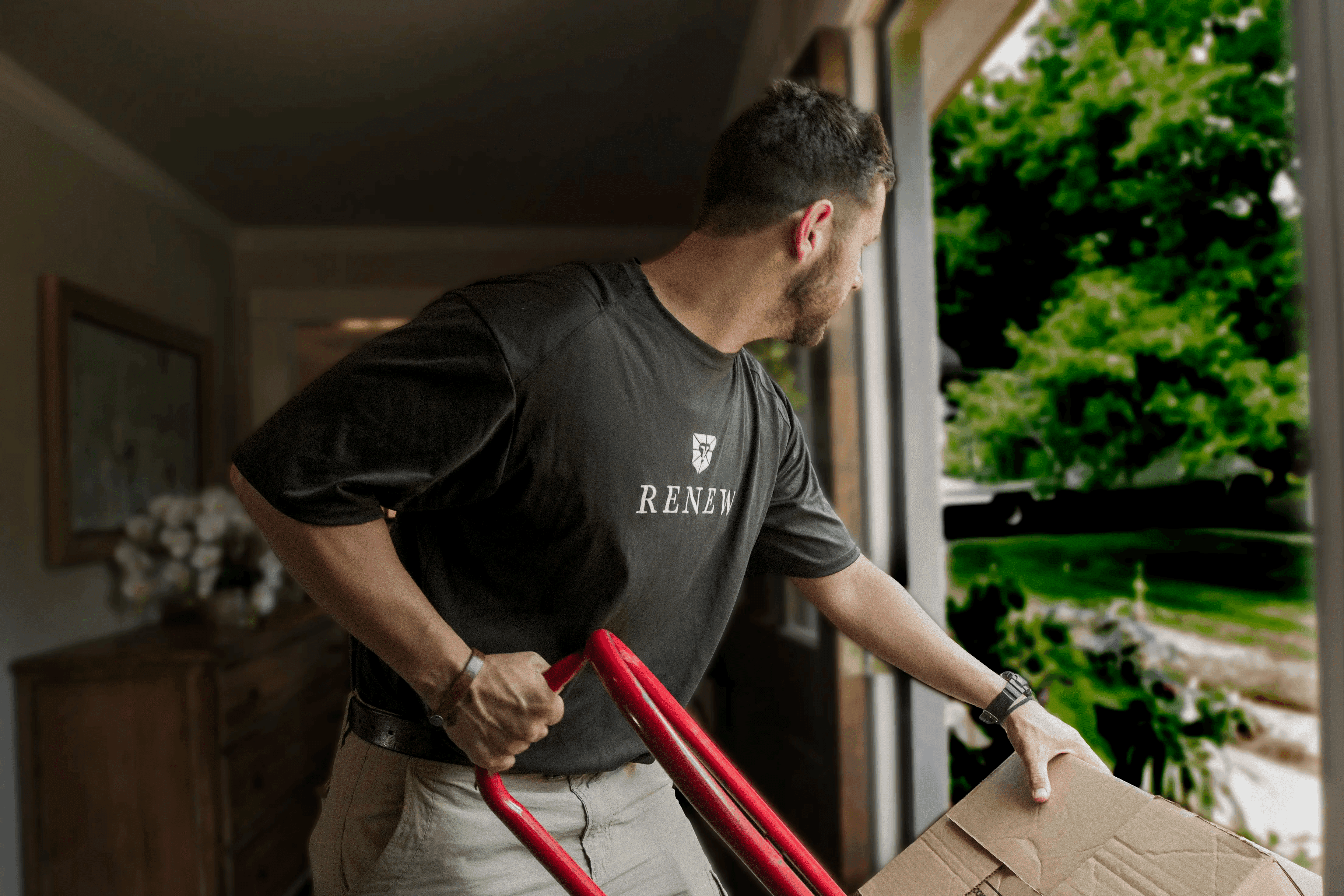Professional full-service moving team loading a truck in Birmingham AL