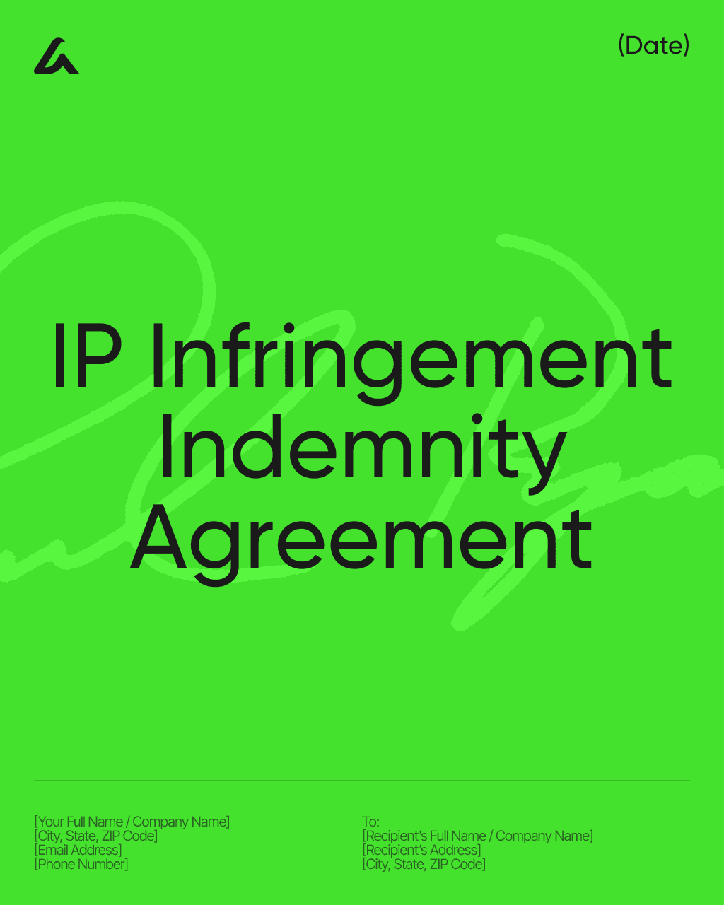 IP Infringement Indemnity Agreement