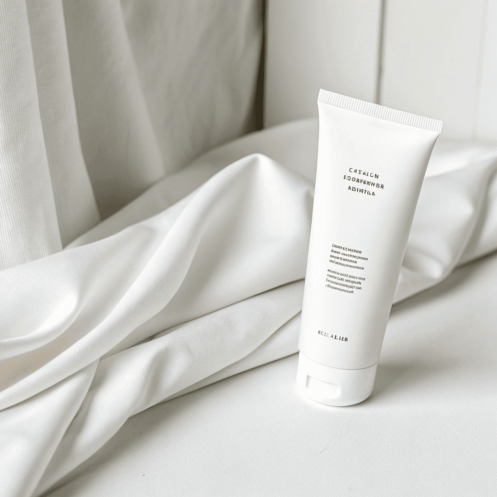 a pair of shoes sitting on top of an orange background