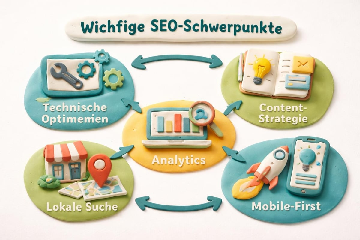 SEO Weiterbildung Kernkompetenzen