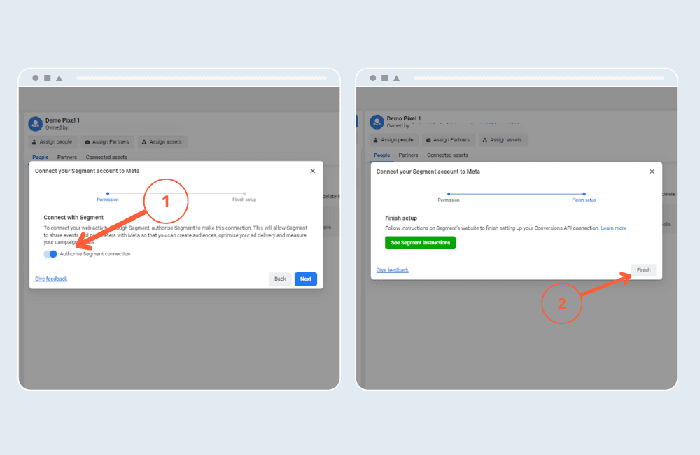 5 Authorise Segment conection