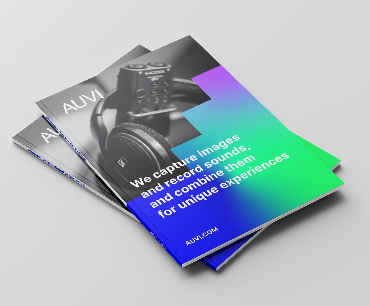 Brochure design AUVI by Typefool
