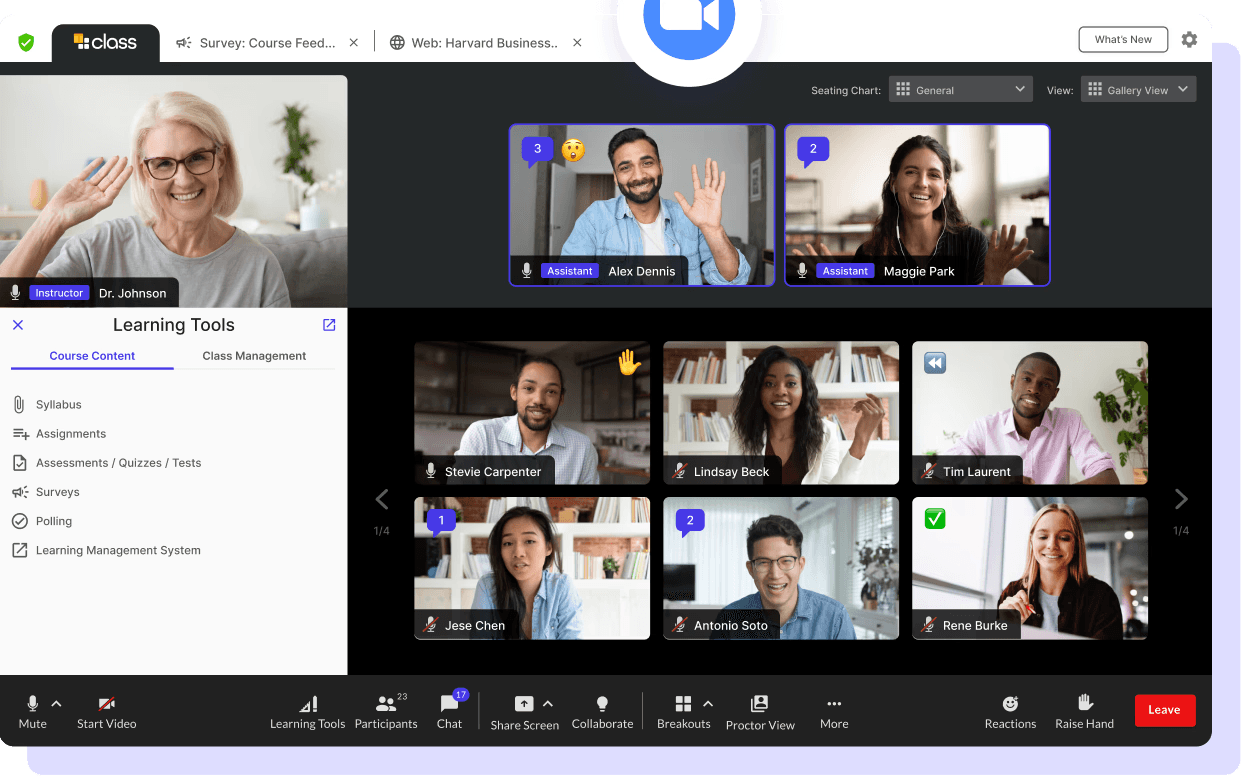 Live session on Zoom