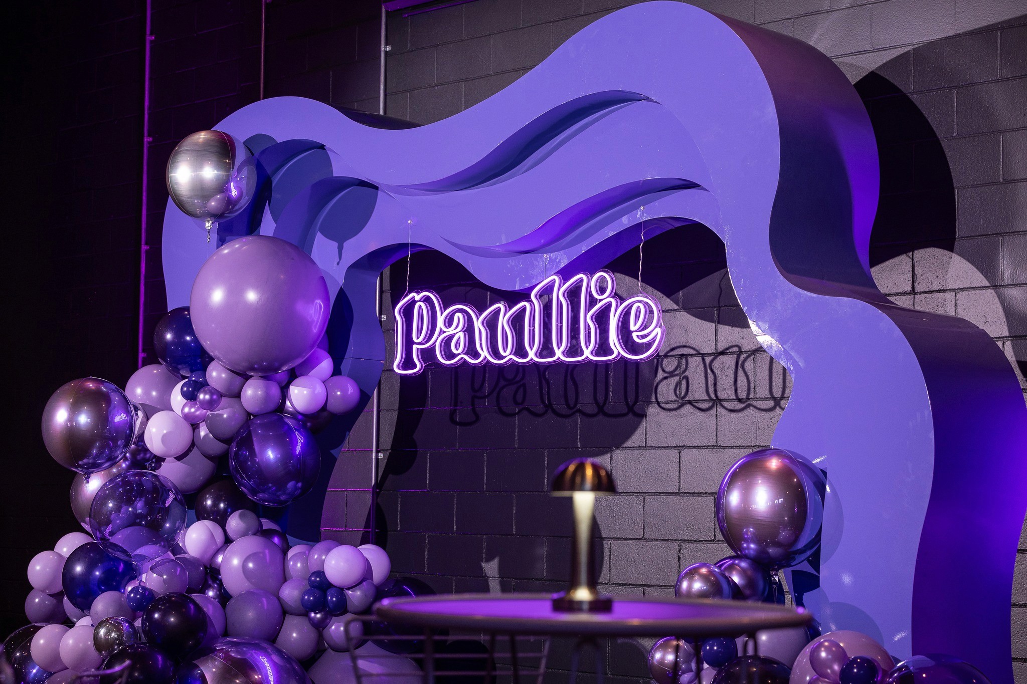 Launch of the Paullie Skincare brand at Lightspace