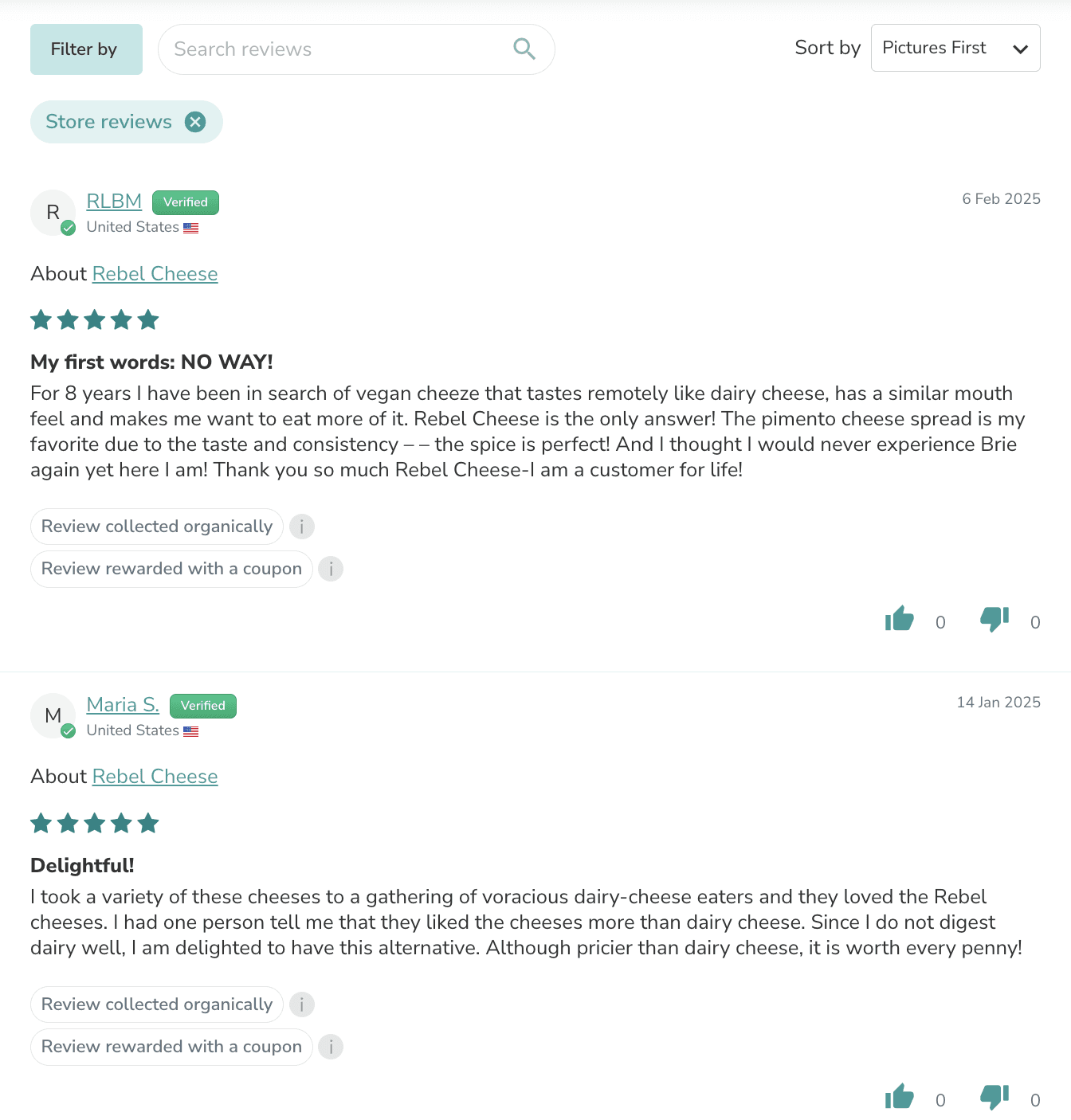 rebel cheese store reviews on Judge.me review site