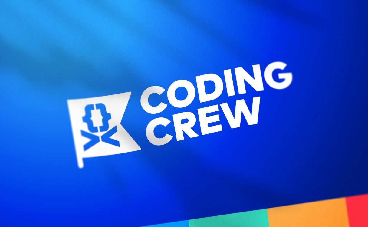 Coding Crew, development course platform, UI/UX design and brand