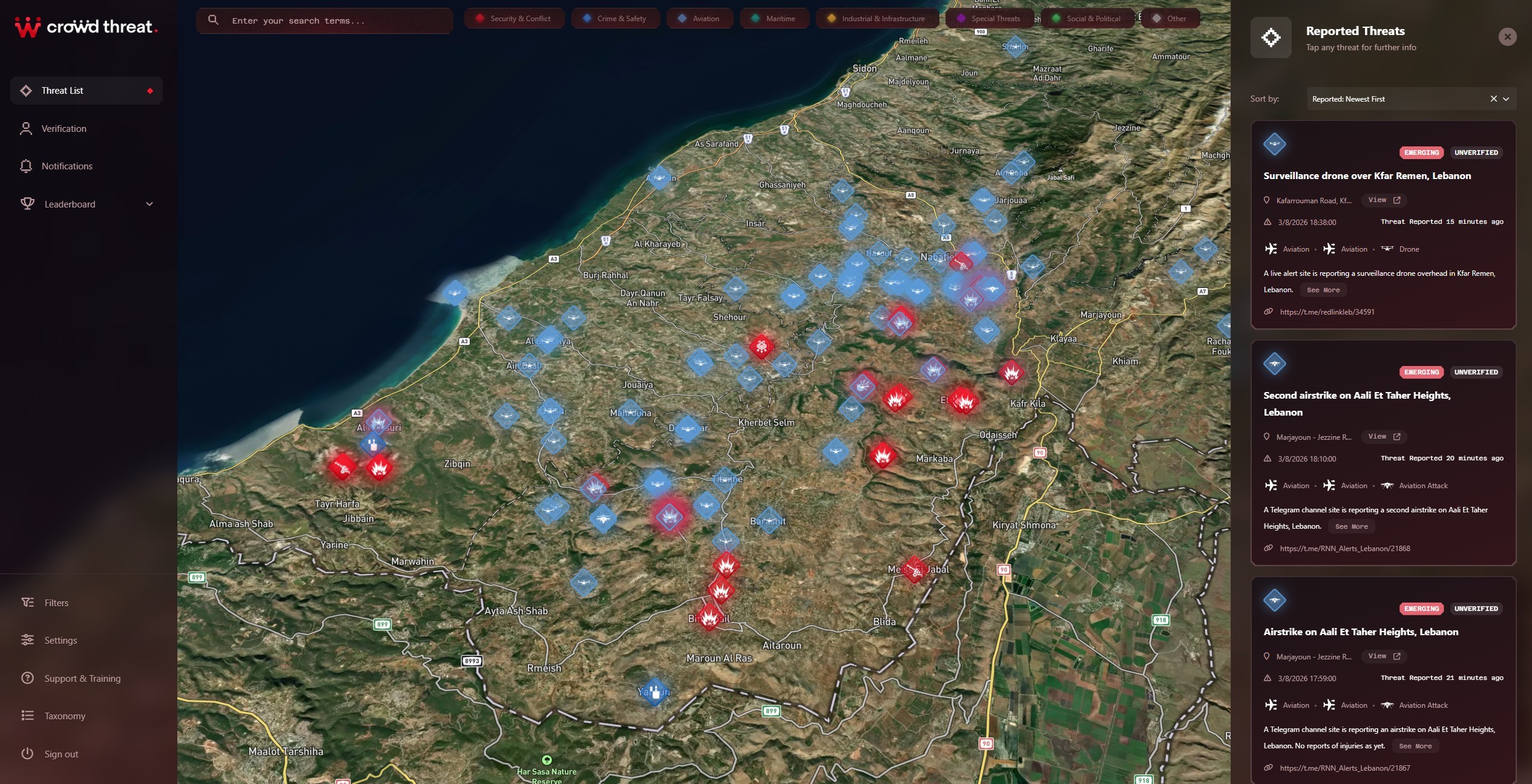 Lebanon Intelligence Summary