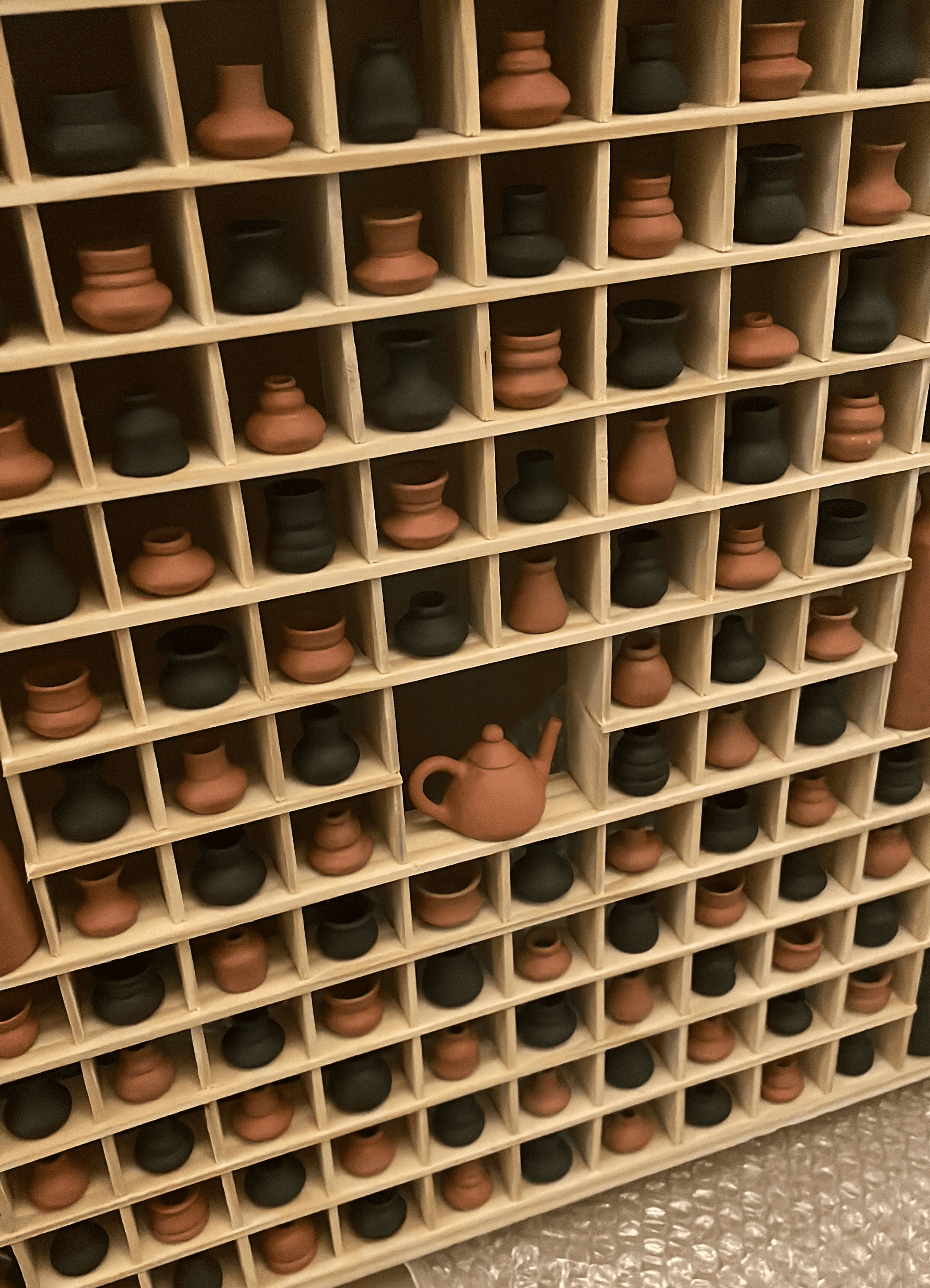terracotta wall piece