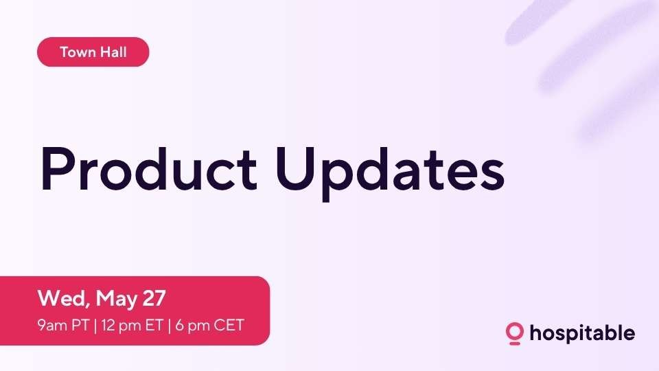 product updates town hall