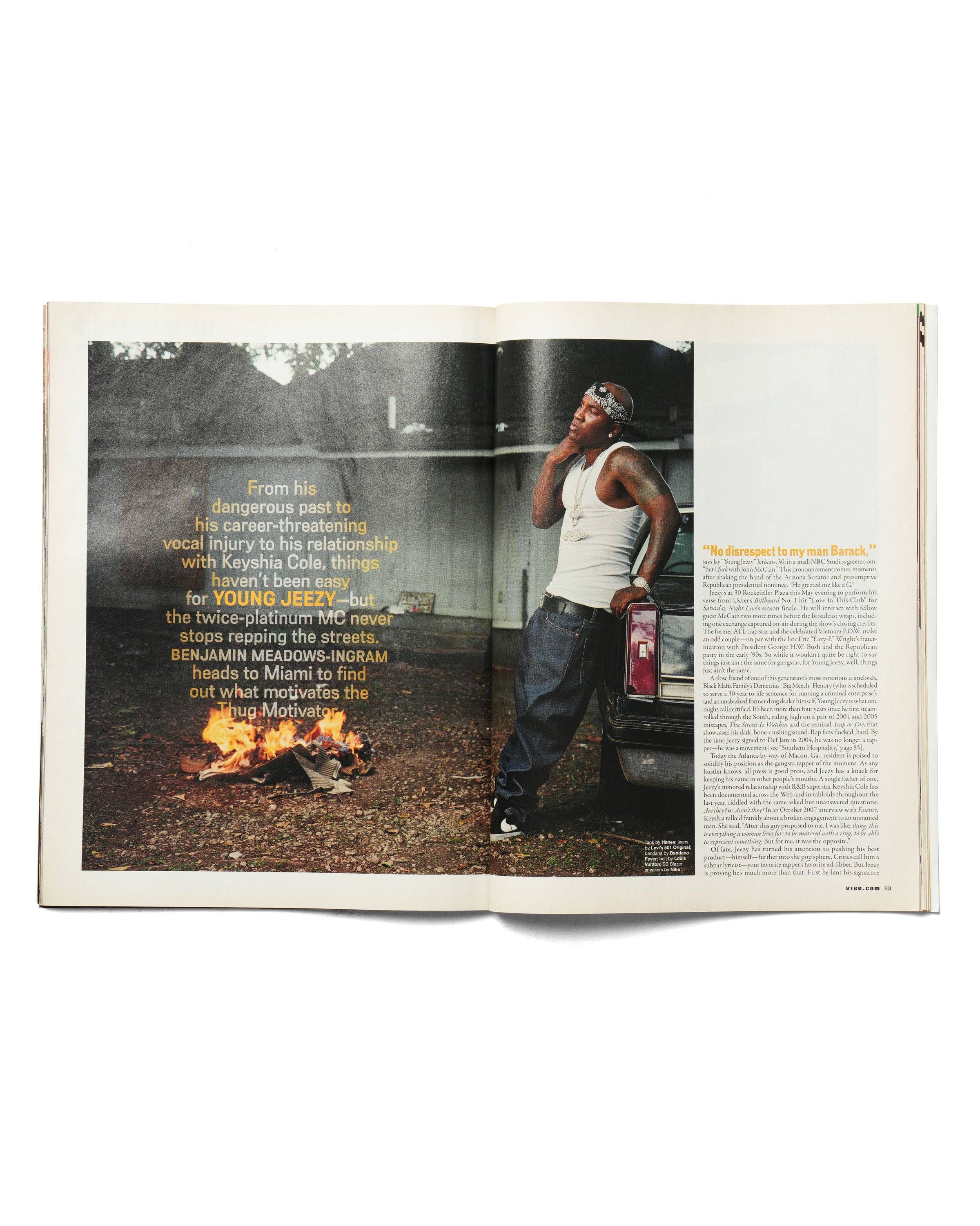 VIBE - August 2008 Image