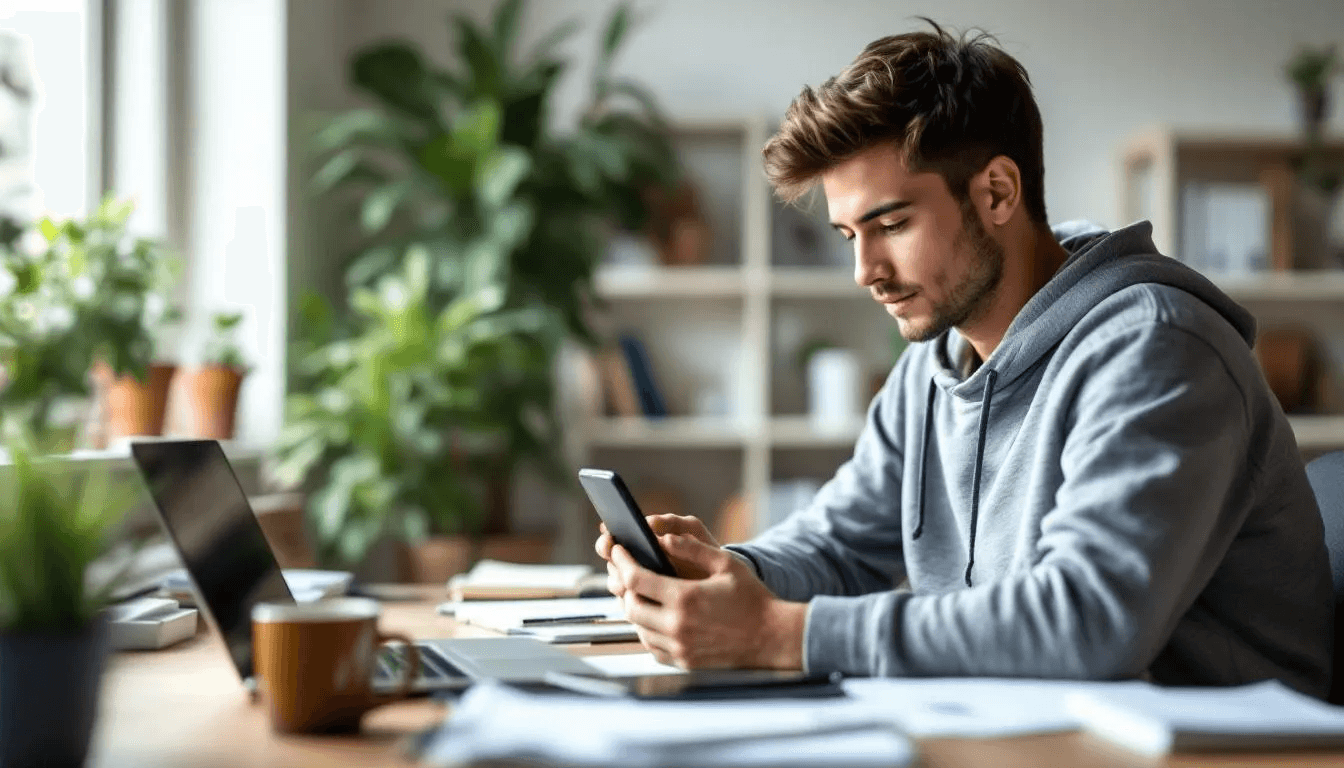 A person is using a smartphone to interact with a Bitcoin wallet application, managing their digital currency transactions. The screen displays options for sending and receiving Bitcoin, showcasing the ease of conducting secure transactions within the decentralized network.