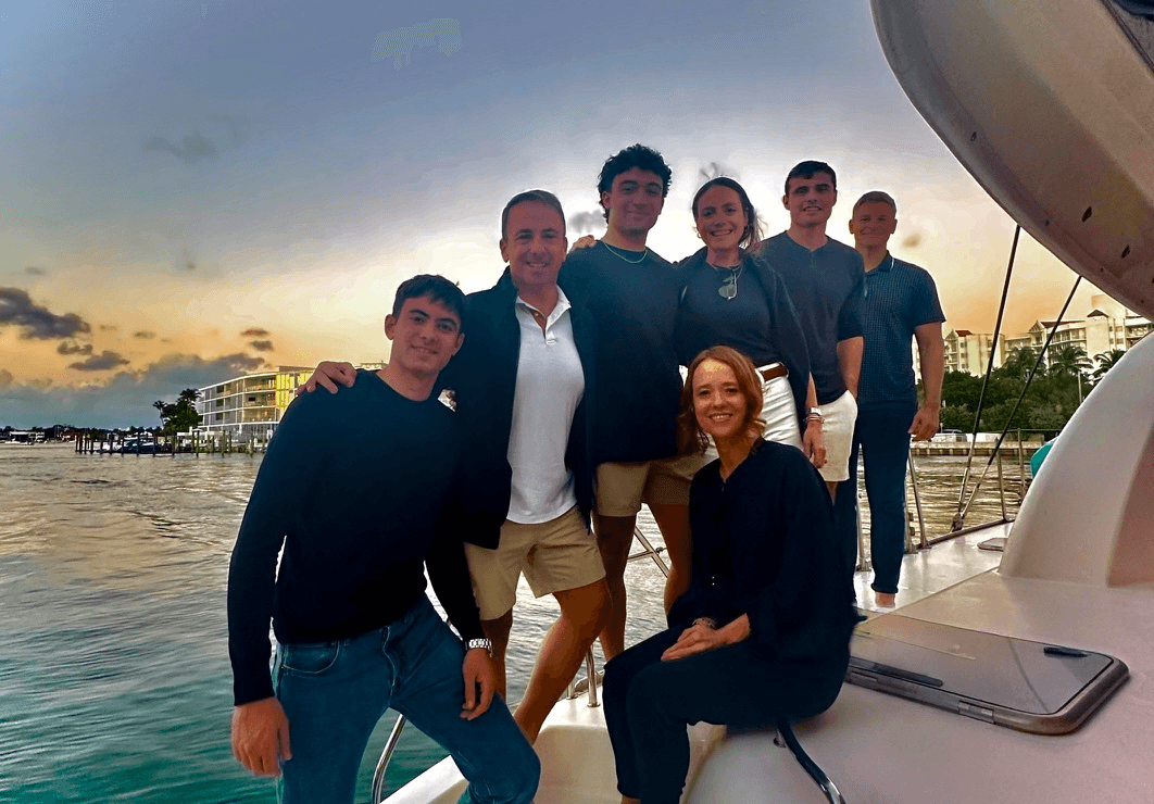 Business Presentation with Interactive Video Call