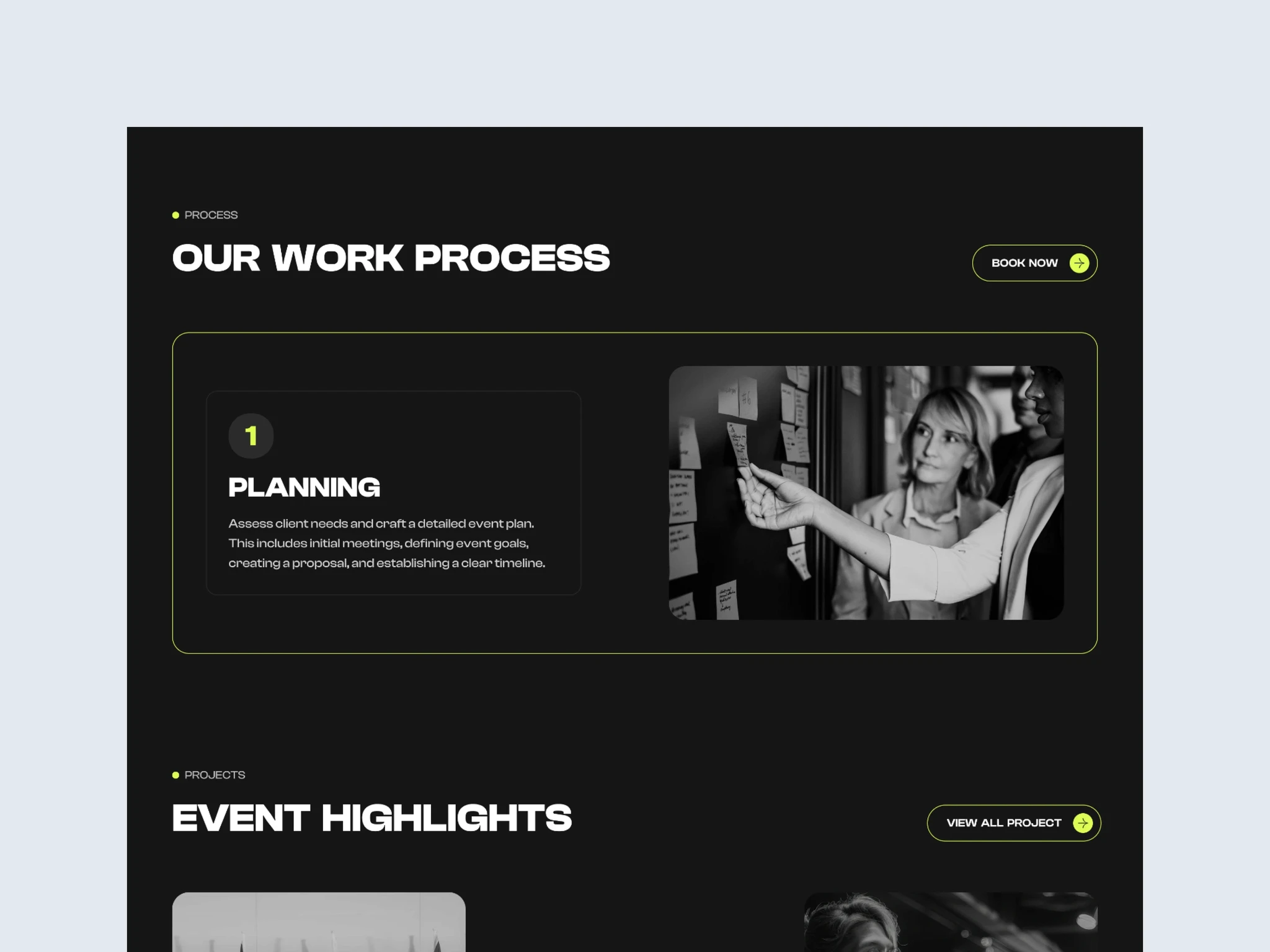 Event Website Template