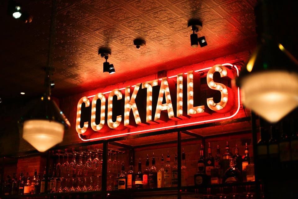 enseigne cocktails pour bars