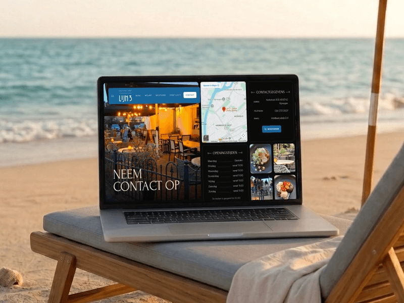Responsief webdesign voor Kingfisher & Partners door the horizon lab in Nijmegen