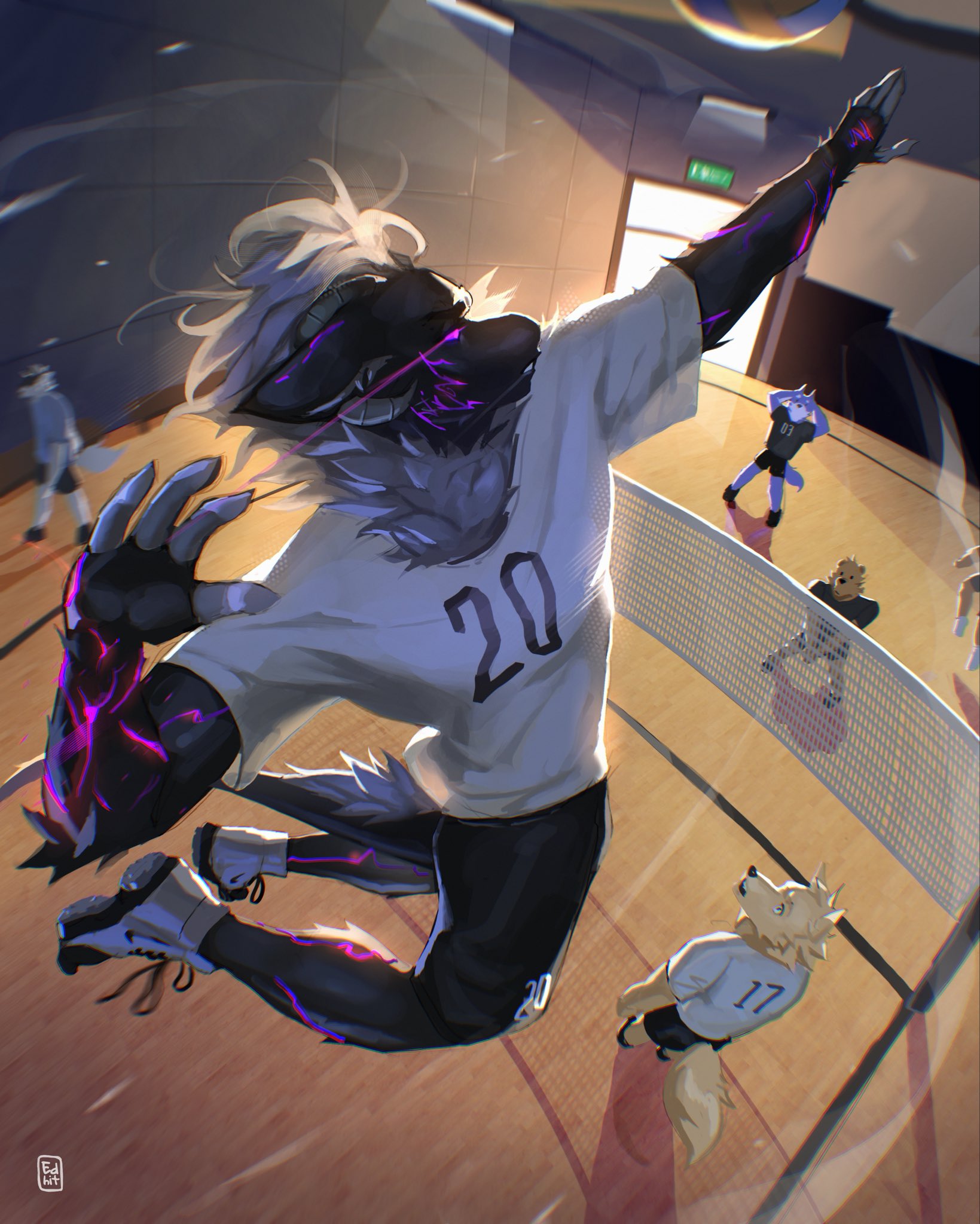 Close-up of white fur with black heart-shaped spots—soft, high-contrast texture for fashion/home décor.