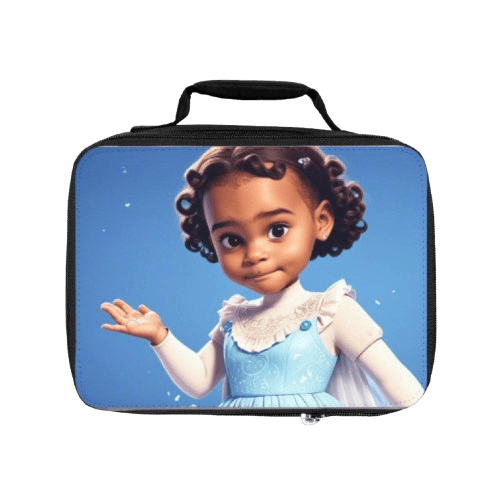 Portrait avatar of a woman with dark hair on a orange background