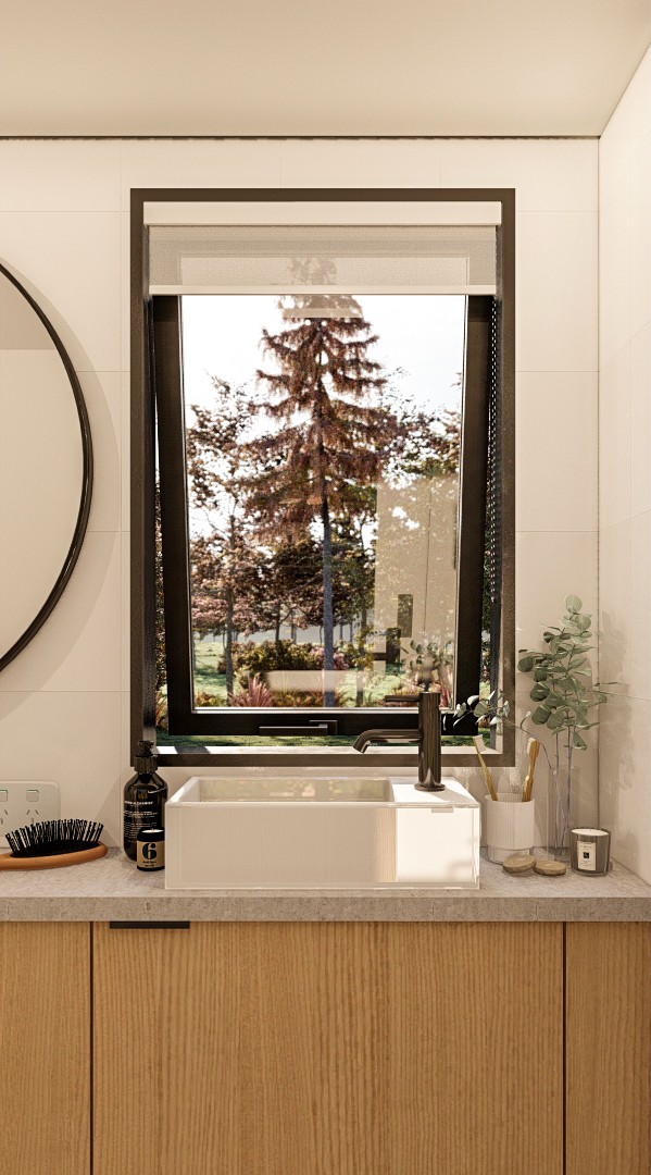 Tiny Haus 6m/20ft tiny house bathroom